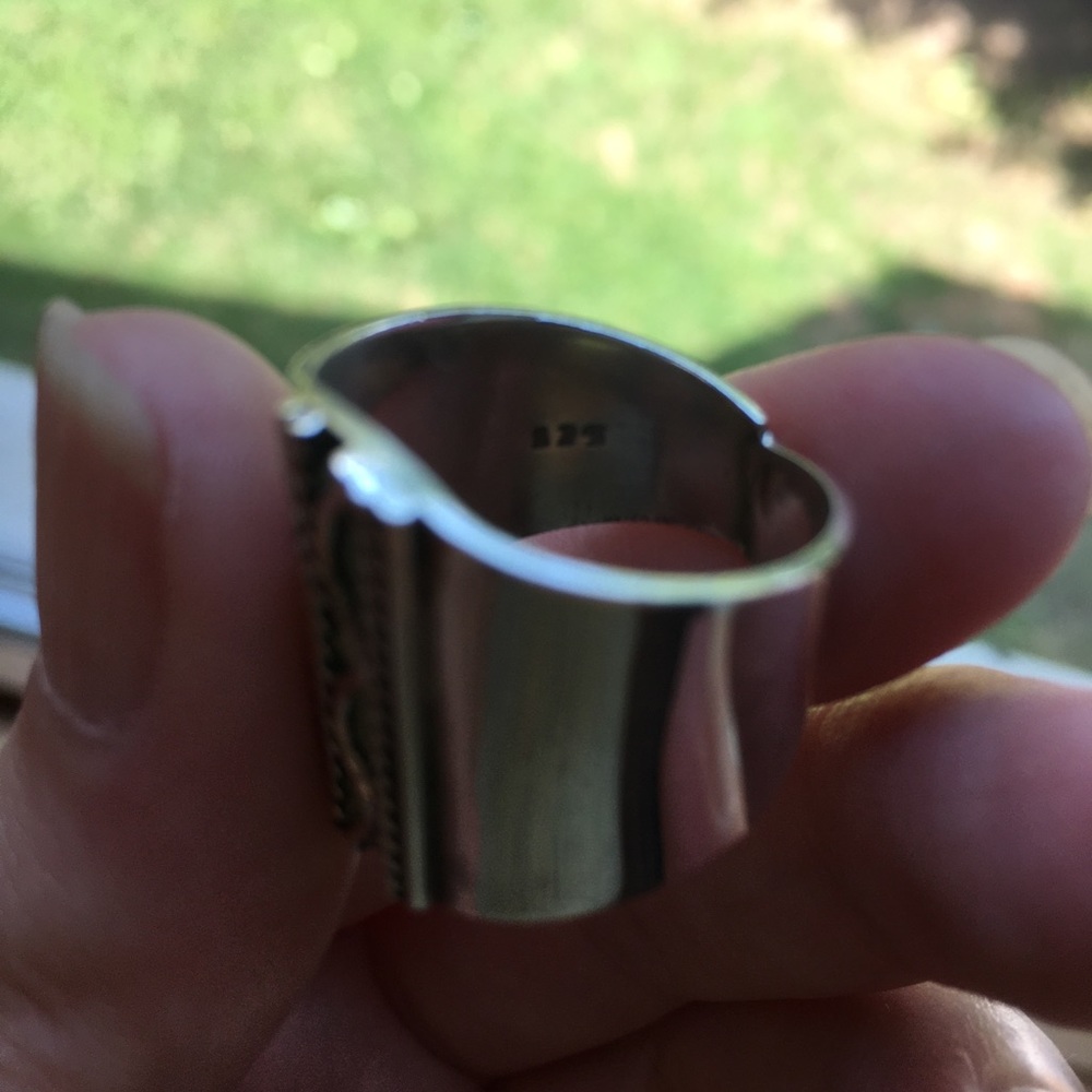 Sterling silver ring - Picture 5 of 7